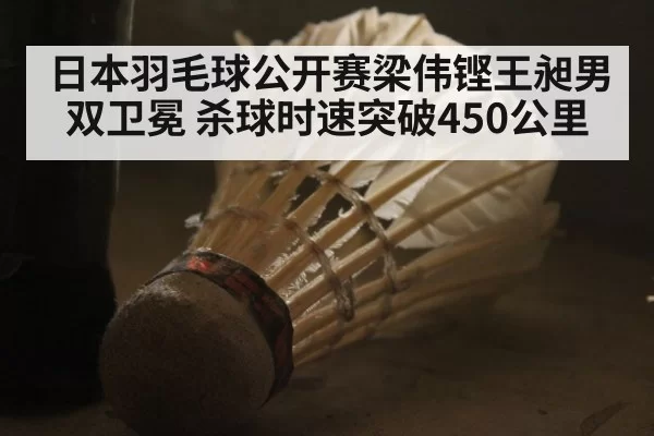 日本羽毛球公开赛梁伟铿王昶男双卫冕 杀球时速突破450公里