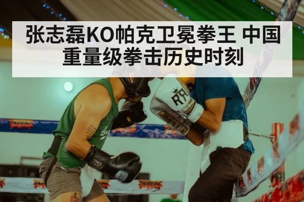 张志磊KO帕克卫冕拳王 中国重量级拳击历史时刻